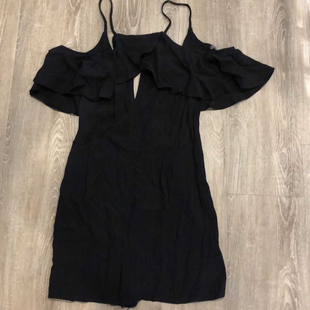 Open back romper